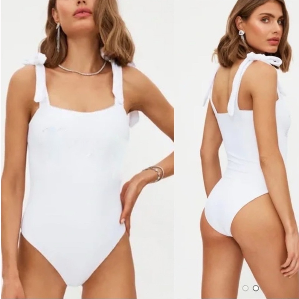 Beach Riot Tie Shoulder One Piece